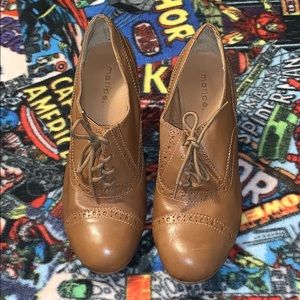 Tan Maripé 3.5in. Heels